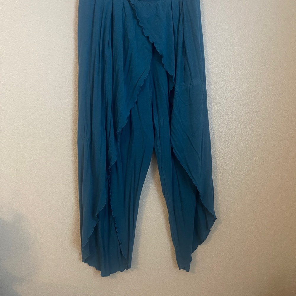 Blue Layered pants